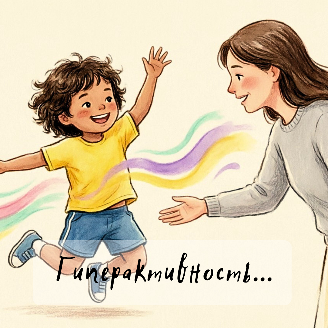 Гиперактивный ребёнок: не диагноз...